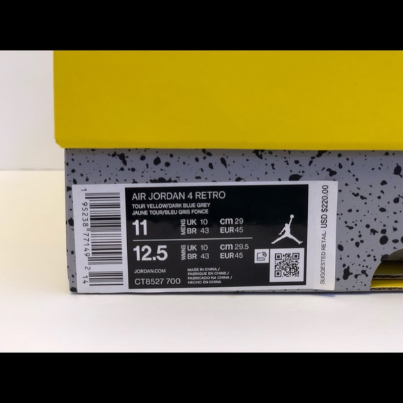 Air Jordan 4 retro lightning - Picture 10 of 10